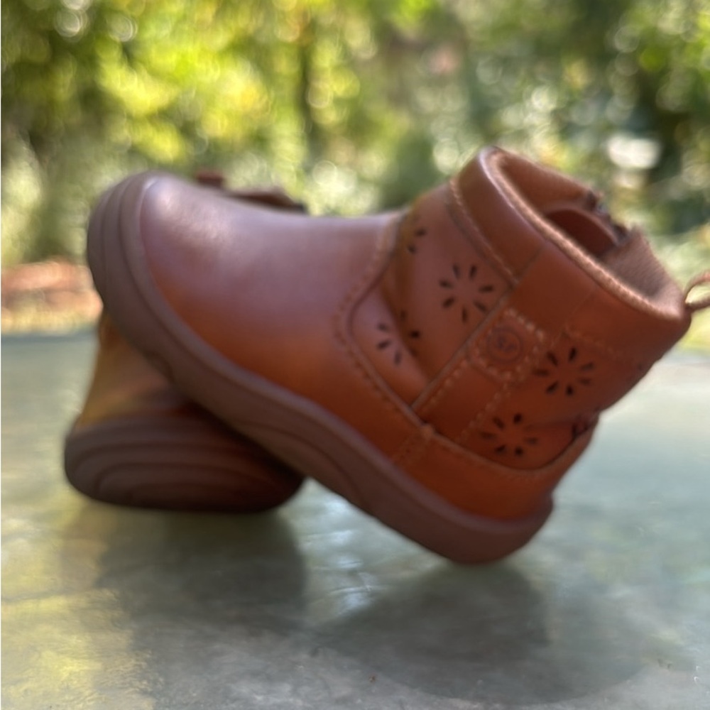 Stride Rite Tan Kids Boots